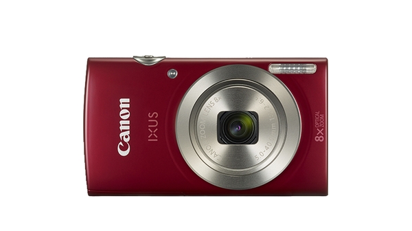 Máy ảnh Canon IXUS 185 Đỏ mặt chính diện