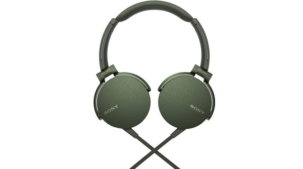 Tai nghe Sony MDRXB550APGCE màu xanh rêu giá ưu đãi tại Nguyễn Kim