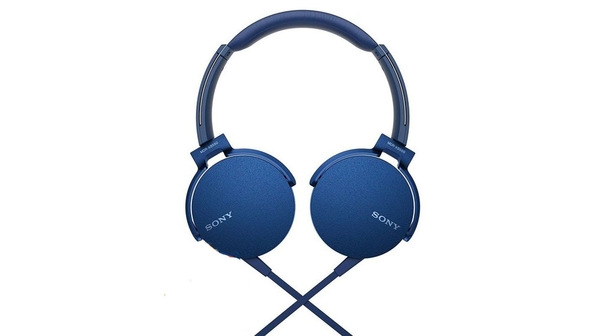 Tai nghe Sony MDRXB550APLCE màu xanh giá tốt tại Nguyễn Kim