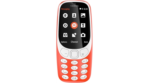 Điện thoại Nokia 3310, 2 sim 2 sóng màu đỏ giá tốt tại Nguyễn Kim