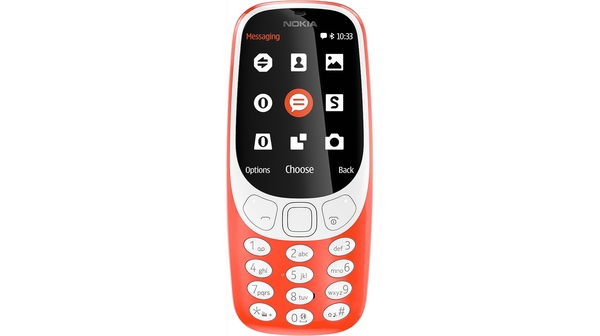 Điện thoại Nokia 3310, 2 sim 2 sóng màu đỏ giá tốt tại Nguyễn Kim