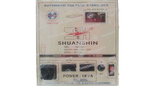 Ổn áp Shuanshin 1KVARF SH-1168J chính hãng giá rẻ tại Nguyễn Kim