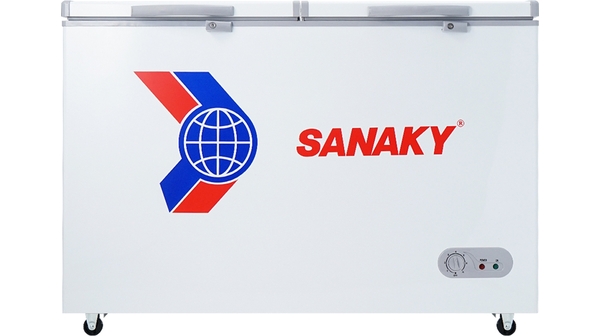 Tủ đông Sanaky 305 lít VH-405A2 vỏ ngoài bằng chất liệu tốt có độ bền cao