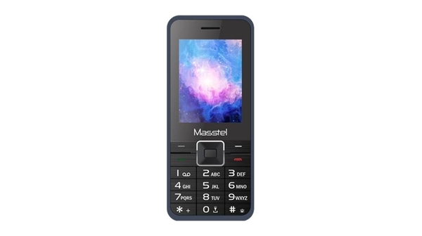Điện thoại di động Masstel A245 màu xanh thiết kế nhỏ gọn