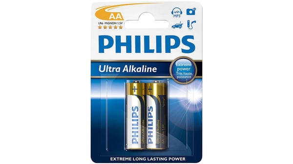 Pin Ultra Alkaline AA Philips LR6E2B/10 giá rẻ tại Nguyễn Kim
