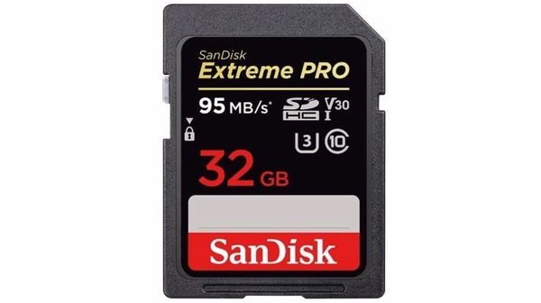 Thẻ nhớ 32GB Extreme Pro V30 SDXC Sandisk giá rẻ tại Nguyễn Kim