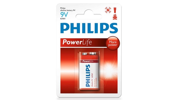 Pin Alkaline 9V Philips 6lr661p1b/97 giá ưu đãi tại nguyễn kim