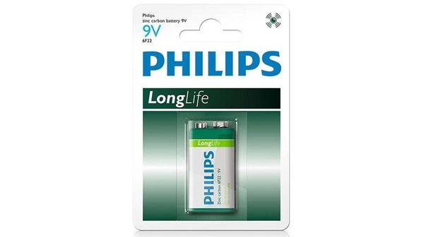 Pin kẽm carbon 9v Philips 6f22l1b/97 giá ưu đãi tại Nguyễn Kim