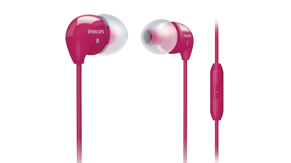 Tai nghe nhét tai có mic Philips SHE3595PK giá tốt tại Nguyễn Kim