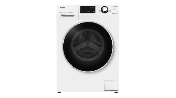 Máy giặt Aqua AQD-A852ZT (W) màu trắng thiết kế hiện đại, dễ sử dụng