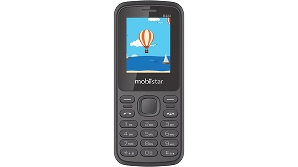 Điện thoại Mobiistar B223 màu đen đỏ giá rẻ tại Nguyễn Kim