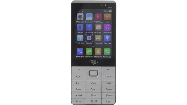 Điện thoại di động Itel IT7100, 2 sim màu xám giá tốt tại Nguyễn kim