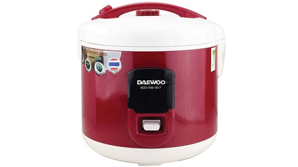 Nồi cơm điện Daewoo 1.8 lít RC01/700-1817U được làm từ chất liệu cao cấp, bền bỉ