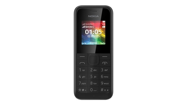 Điện thoại Nokia 105 Dual Sim đen giá rẻ tại điện máy Nguyễn Kim