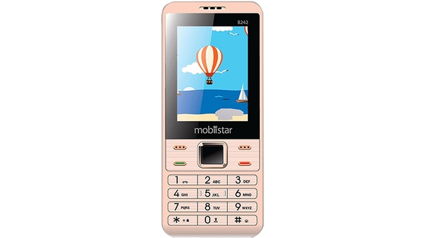 Điện thoại Mobiistar B242 vàng hồng sang trọng giá rẻ tại Nguyễn Kim