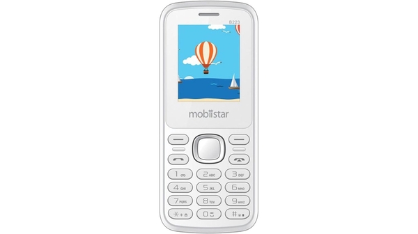 Điện thoại Mobiistar B223 màu trắng xanh giá tốt tại Nguyễn Kim