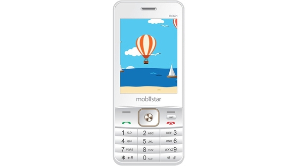 Điện thoại Mobiistar B821 màu trắng đẹp mắt giá tốt tại Nguyễn Kim