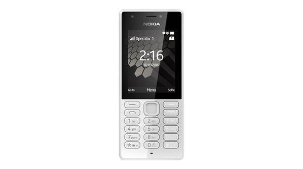 Điện thoại Nokia 216 dual sim xám trắng có bán tốt tại Nguyễn Kim