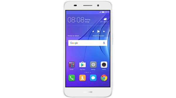 Điện thoại di động Huawei Y3 2017 màu trắng cấu hình 4 nhân mạnh mẽ
