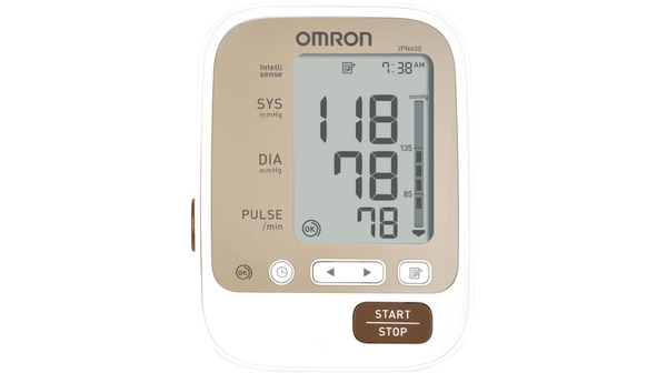 Máy đo huyết áp Omron JPN600 chính diện