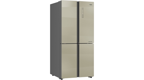 Tủ lạnh Aqua AQR-IG525AM (SG) gồm 4 ngăn lạnh trên,2 ngăn đông dưới