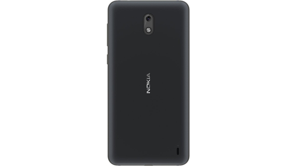 Điện thoại di động Nokia 2 màu đen xám có màn hình hiển thị 5 inch