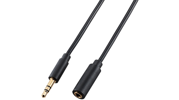 Cáp Audio nối dài Jack 3.5mm Elecom DH-MPJN15 1.5m với công nghệ OFC cao cấp