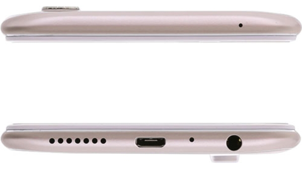 Điện thoại di động Oppo F5 Youth màu vàng cạnh trái