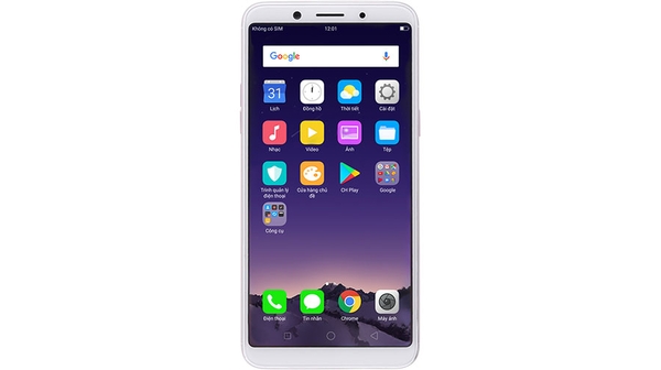 Điện thoại di động Oppo F5 Youth màu vàng mặt trước