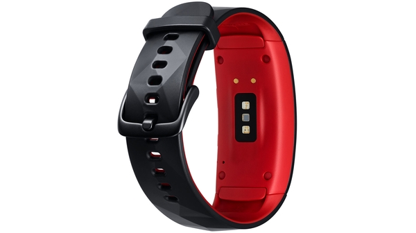 Đồng hồ thông minh Samsung Gear Fit2 Pro màu đỏ tích hợp cảm biến nhịp tim