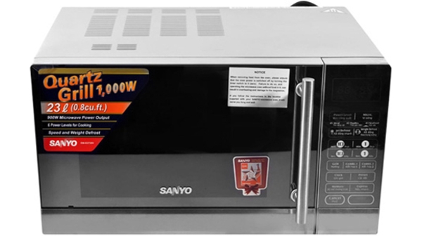 Lò vi sóng Sanyo EM-G3730V kiểu dáng gọn nhẹ