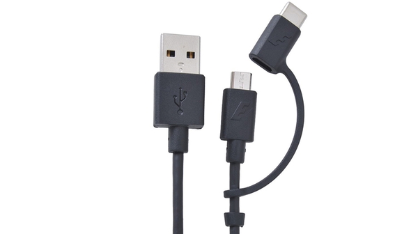 Cáp 2 trong 1 Energizer HT C11UBX2CFBK4 giá rẻ tại Nguyễn Kim