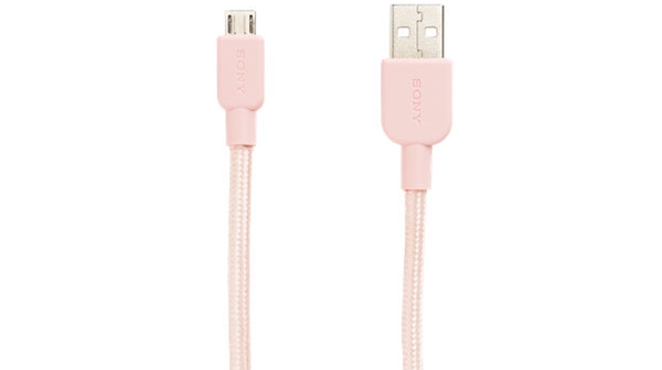 Cáp USB Sony CP-ABP150/PC WW màu hồng giá hấp dẫn tại Nguyễn Kim
