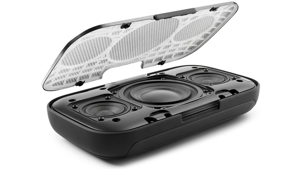 Loa bluetooth Denon DSB200BKEM màu đen bên trong