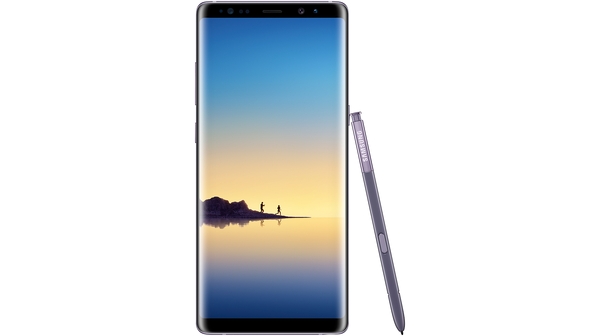 Điện thoại di động Samsung Galaxy Note 8 tím (SM-N950F/DS) chính diện