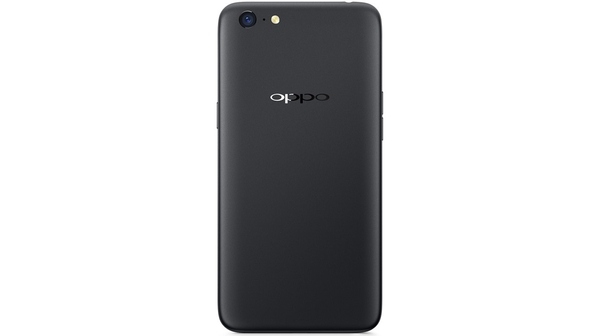 Điện thoại di động Oppo A71 2018 màu đen mặt sau