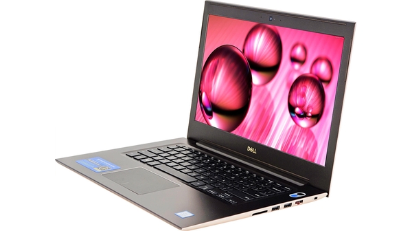 Laptop Dell Vostro 14 - 5471 VTI5207W màu hồng mặt bên