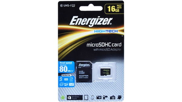 Thẻ nhớ Energizer 16gb - FMDABH016A màu đen giá rẻ tại Nguyễn Kim