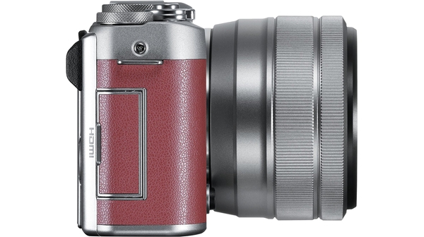 Máy Ảnh Mirrorless Fujifilm X-A5 ống kính XC 15-45mm màu hồng khu vực kết nối