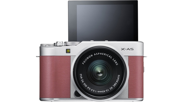 Máy Ảnh Mirrorless Fujifilm X-A5 ống kính XC 15-45mm màu hồng màn hình 3.0 inch