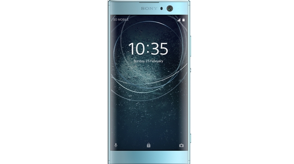 Điện thoại di động Sony Xperia XA2 màu xanh mặt trước