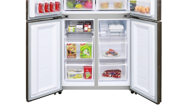 Tủ lạnh Aqua Inverter 456 lít AQR-IG525AM(SG) ngăn đông