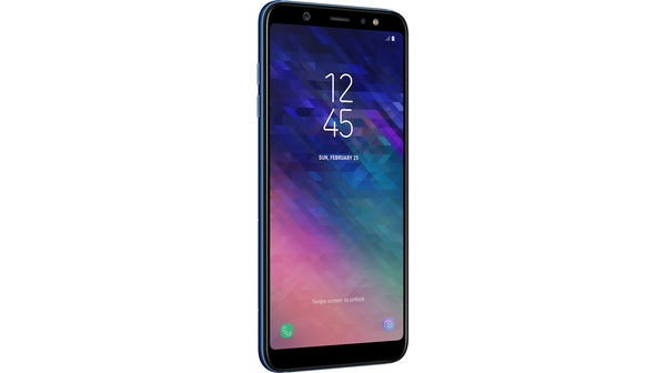 Điện thoại Samsung Galaxy A6 màu xanh dương (2018) cạnh phải