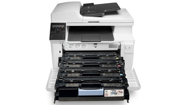 Máy in màu HP PRO MFP M181FW _T6B71A in laser màu rõ nét