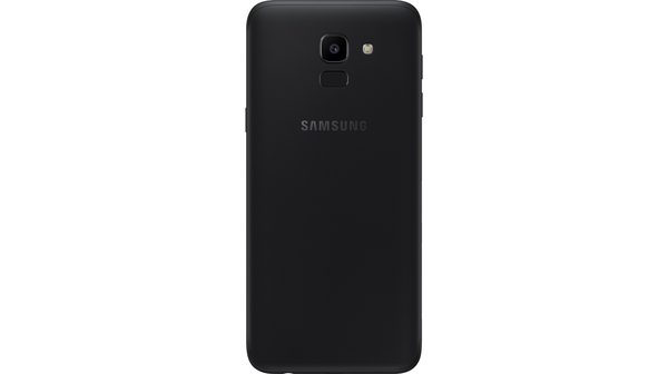 Điện thoại Samsung Galaxy J6 (2018) màu đen mặt sau