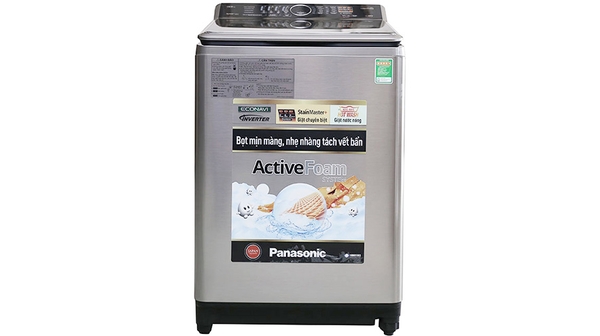 Máy giặt Panasonic 13.5 kg NA-F135V5SRV mặt trước