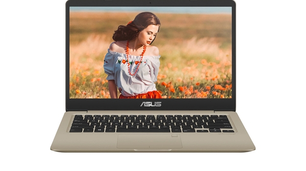 Laptop ASUS S410UA-EB633T mặt trước