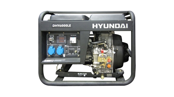 Máy phát điện Hyundai DHY6000LE hoạt động ổn định