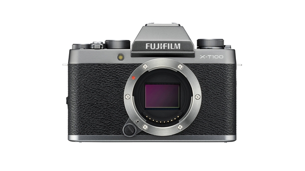 Máy ảnh Fujifilm X-T100 DS màu bạc đậm giá hấp dẫn tại Nguyễn Kim