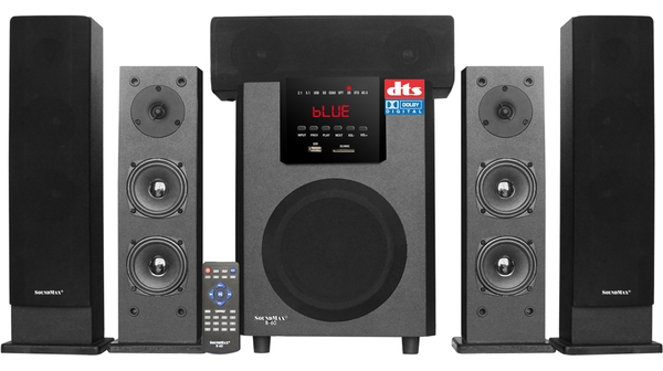 Loa vi tính Soundmax B60/5.1 màu đen giá tốt tại Nguyễn Kim